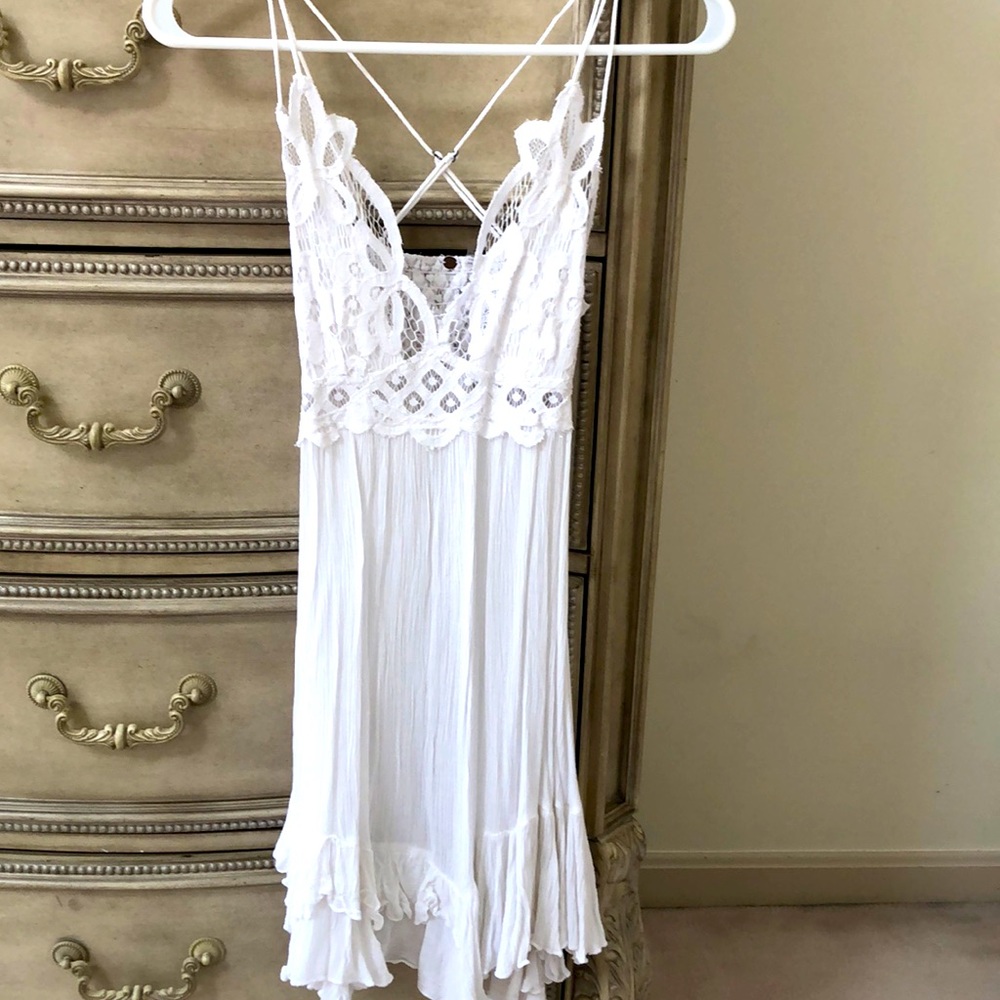 Free People beautiful white dress